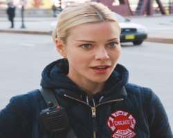 In 2014, she had a guest appearance in the television series Chicago P.D. directed by Dick Wolf and Matt Olmstead In 2014, she had a guest appearance in the television series Chicago P.D. directed by Dick Wolf and Matt Olmstead.